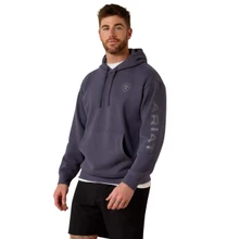 ARIAT Ariat Men's Odyssey Grey Logo Hoodie 