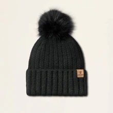 Ariat Women's Black Chilton Beanie Cap