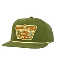 Olive Red Dirt The Hunt Embroidered Logo Patch Cap