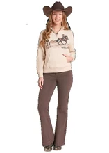 PANHANDLE SLIM Panhandle Slim Women's Cowgirl Pullover - Natural Cream 
