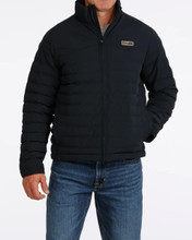 CINCH Cinch Men's Black Quilted Jacket 