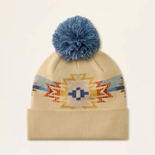 Ariat Women's Natural Serape Beanie
