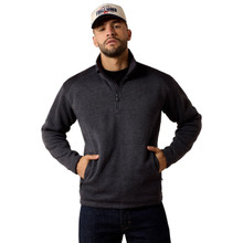 ARIAT Ariat Caldwell 1/4 Zip Ombre Blue/Inkwell Men's Sweater 
