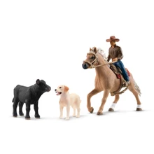 Schleich Western Riding Adventures Kids Toy Set