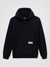 Men's Wrangler Fit For Champions Pullover Hoodie In Jet Black