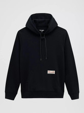 WRANGLER Men's Wrangler Fit For Champions Pullover Hoodie In Jet Black 