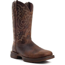 DURANGO COWBOY BOOTS Durango Men's Brown Rebel Steel Toe Pull On Western Leather Boot DURANGO COWBOY BOOTS Durango Men's Brown Rebel Steel Toe Pull On Western Leather Boot
