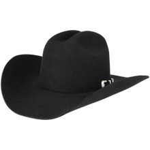 STETSON HATS Stetson Men's Black Oak Ridge 3X Wool Felt Western Cowboy Hat 