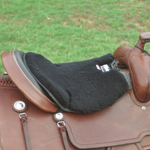 Cashel Black Long Fleece Tush Cushion Western Saddle Cashel Black Long Fleece Tush Cushion Western Saddle