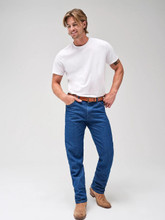 WRANGLER Wrangler Men's Prewashed Indigo Cowboy Cut Original Fit Jean 38-40 WRANGLER Wrangler Men's Prewashed Indigo Cowboy Cut Original Fit Jean 38-40