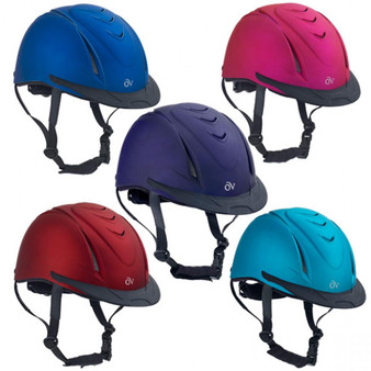 OVATION  Ovation Unisex Metallic Schooler Riding Helmet  OVATION  Ovation Unisex Metallic Schooler Riding Helmet