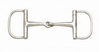 ENGLISH RIDING SUPPLY English Riding Supply Centaur Stainless Steel Jointed Barrel Dee Bit 