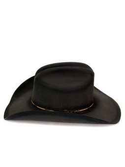 RESISTOL HATS Resistol Unisex Granite Distressed Rearview Town 4X Felt Cowboy Hat 
