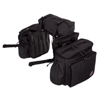 REINSMAN Reinsman Black Deluxe Insulated Cooler Saddle Bag 