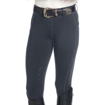 OVATION  Ovation Women's Aerowick Silicone Knee Patch GripTec Riding Tights 