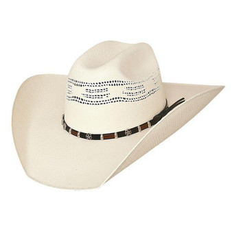 BULLHIDE Bullhide Unisex Natural Go Round 20X Bangora Straw Cowboy Hat 