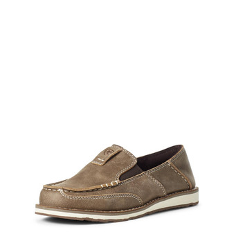 ARIAT Ariat Kid's Brown Bomber Cruiser Loafer 