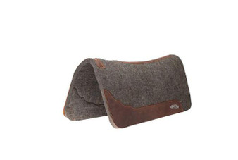 WEAVER Weaver Premium Contoured 100% Wool Felt Saddle Pad  30" x 30"  3/4" 
