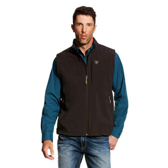 ARIAT Ariat Men's Espresso Vernon 2.0 Softshell Zip Vest 