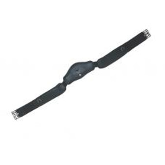 ROYAL HIGHNESS Royal Highness Black Equestrian Dressage Ergo Flex Leather Girth  ROYAL HIGHNESS Royal Highness Black Equestrian Dressage Ergo Flex Leather Girth