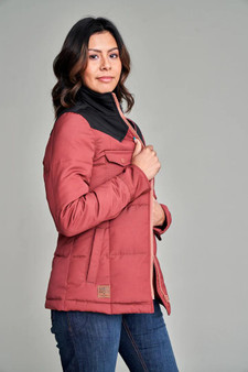 KIMES RANCH Kimes Ranch Women's WyldFire Winter Jacket Rust 