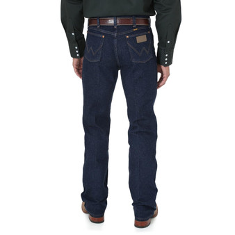 WRANGLER Wrangler Men's Navy Stretch Cowboy Cut Regular Fit Jean 