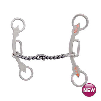PARTRADE Emilie Veillette Marley Smooth Twisted Gag Bit  