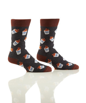 GIFTCRAFT Yo Sox Men's Moonshine Crew Socks  