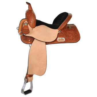 CIRCLE Y OF YOAKUM Circle Y Proven Mansfield Barrel Saddle 14.5"  