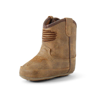 M & F Ariat Infant Baby Anthem Patriot lil Stomper Zip Western Boot 
