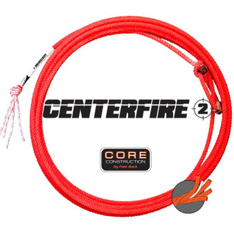 FAST BACK ROPES Fast Back CenterFire2 Head Rope Core 31'  