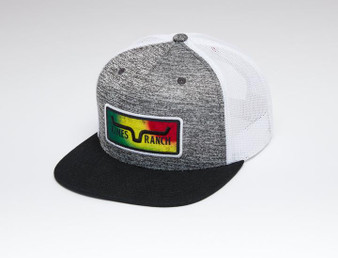 KIMES RANCH Blanket Trucker Hat Grey Heather 
