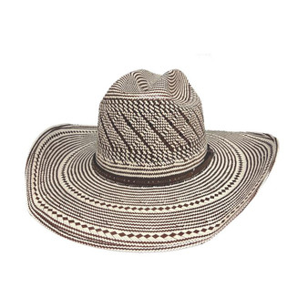 BULLHIDE HAT CO. INC Bullhide Above Board Ivory 100X Genuine Shantung Panama Straw Hat 