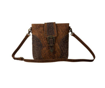 MYRA BAGS Myra Women's Billings Creek Leather & Hairon Bag 