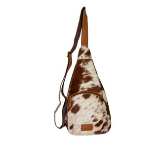 MYRA BAGS Myra Women's Brown Cullom Trail Bucket Sling Bag 
