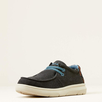 ARIAT Ariat Kid's Heather Grey/Blue Taos Hilo Shoe 