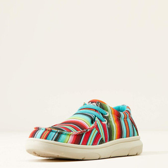 ARIAT Ariat Kid's Striking Serape Hilo Slip On Shoe 