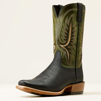 ARIAT Men's Stadler Cowboy Boot Best in Black/ Neon Lime 