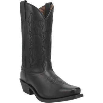 LAREDO Laredo Women's Black Harleigh Square Toe Western Leather Boot 