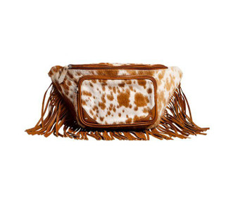 MYRA BAGS Myra Women's Caramel Tonga Ridge Fanny Pack Bag 