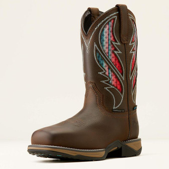 ARIAT Ariat Women's Dark Chocolate/Serape Anthem VentTEK Waterproof Composite Toe Work Boot 