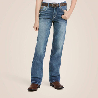 ARIAT Ariat Boy's Durango B4 Relaxed Coltrane Bootcut Jean 