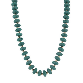 MONTANA SILVERSMITH Montana Silversmiths Women's Turquoise Tides Attitude Necklace 