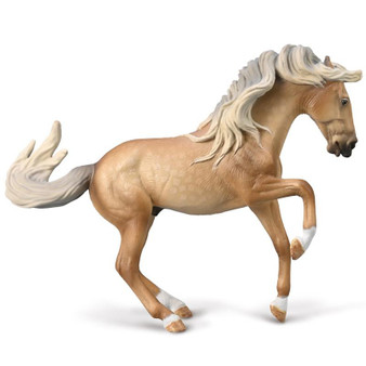 BREYER Reeves International Inc. Palomino CollectA Lusitano Stallion Sooty Horse Model 