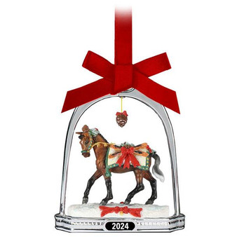 REEVES INTERNATIONAL INC. Reeves International Inc. Breyer Apres Ski 2024 Holiday Stirrup Ornament 