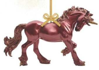REEVES INTERNATIONAL INC. Reeves International Inc. Breyer Scarlet 2024 Holiday Unicorn Ornament 