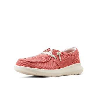 ARIAT Ariat Women's Pink Corduroy Hilo Shoe 