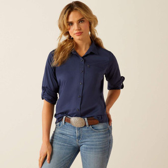 ARIAT Ariat Women's Black Iris VentTEK Stretch Shirt 