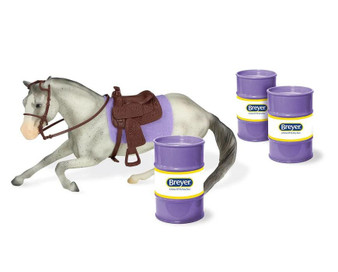 REEVES INTERNATIONAL INC. Reeves International Breyer Horses Barrel Racing Set 
