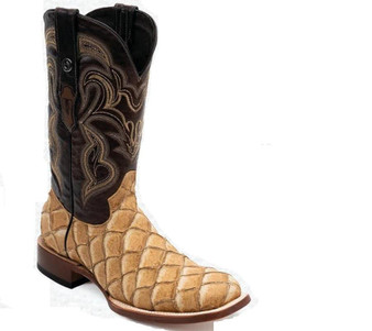 TANNER MARK Tanner Mark Men's Orix Monster Fish Print Square Toe Boot 